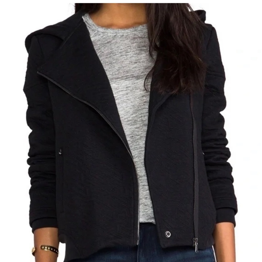 Marc by mark jacobs. Quilted Cleo jacket in black. EUC